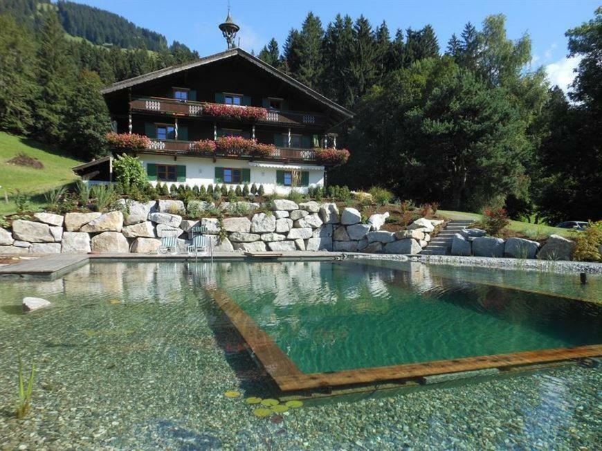 Ferienwohnung Haus Waldhof Brixen im Thale Exterior foto